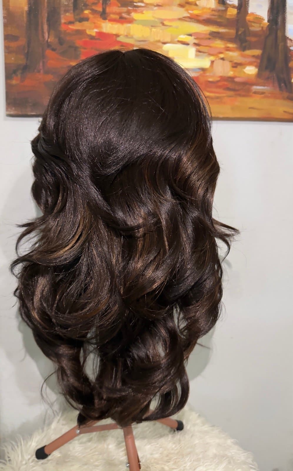 Synthetic Blend Wig middle part - Thumbnail 8