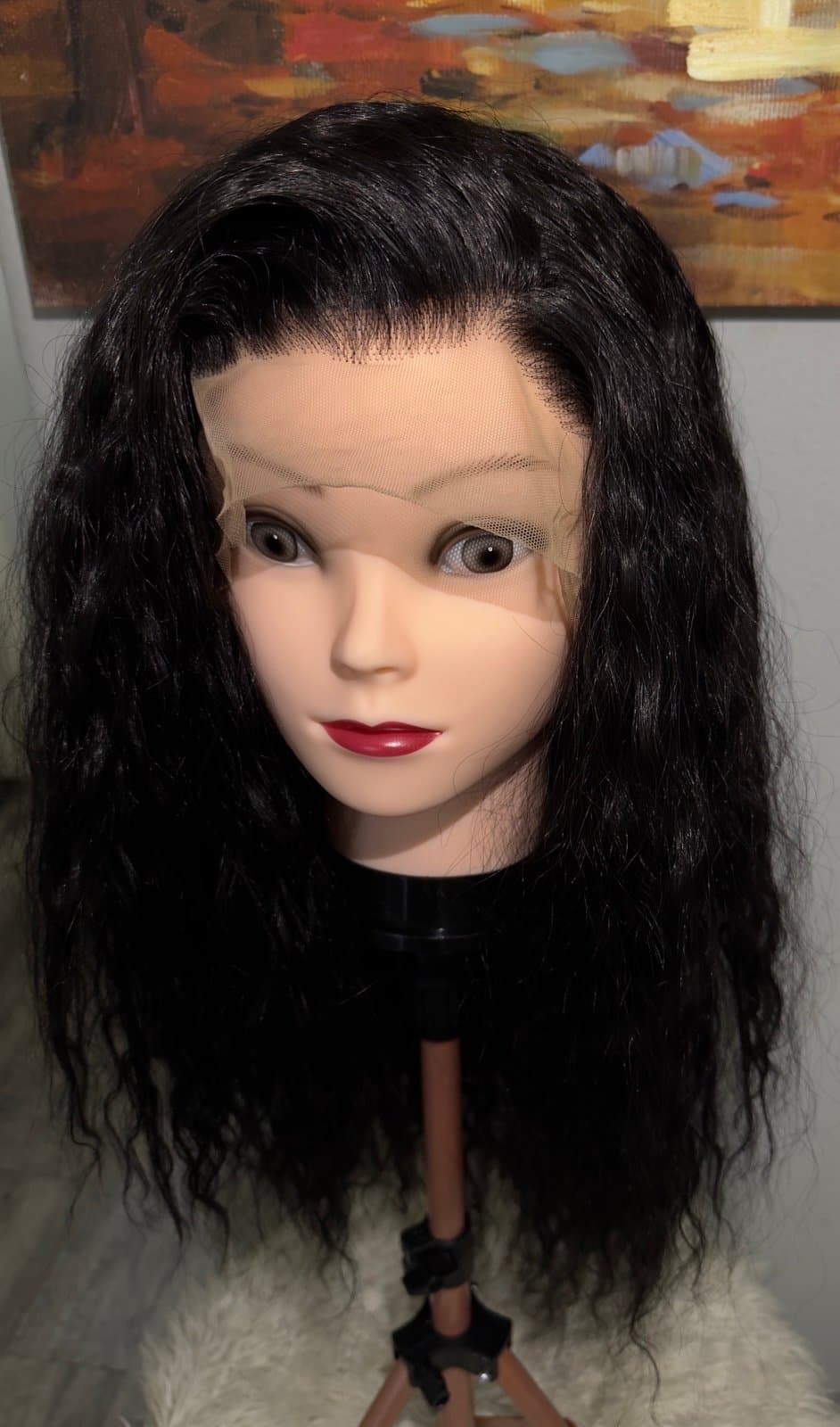 Synthetic Blend Lace Wig - Thumbnail 2