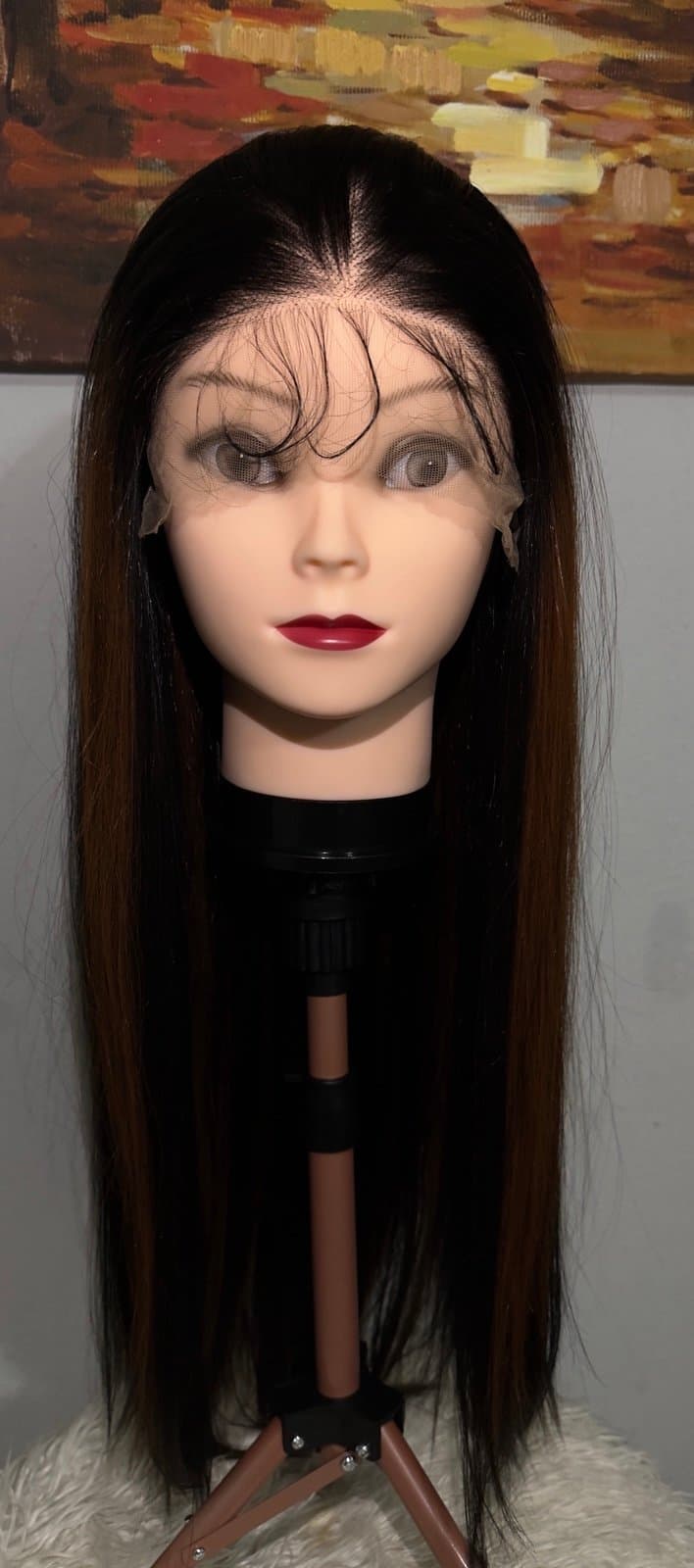 Synthetic Blend Lace Wig 13x6lace wig - Thumbnail 2