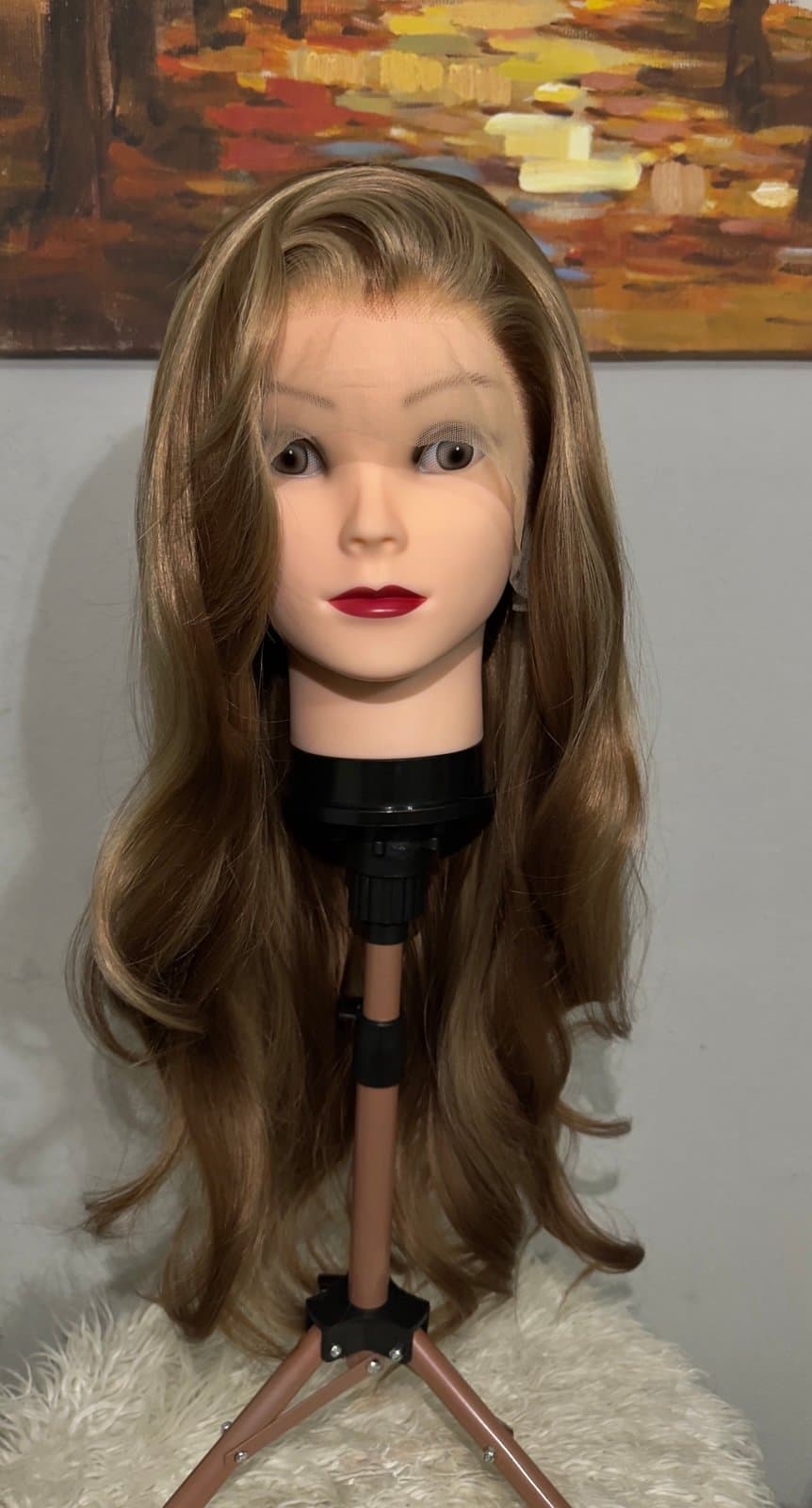 Synthetic Blend Wig Free Part - Thumbnail 11