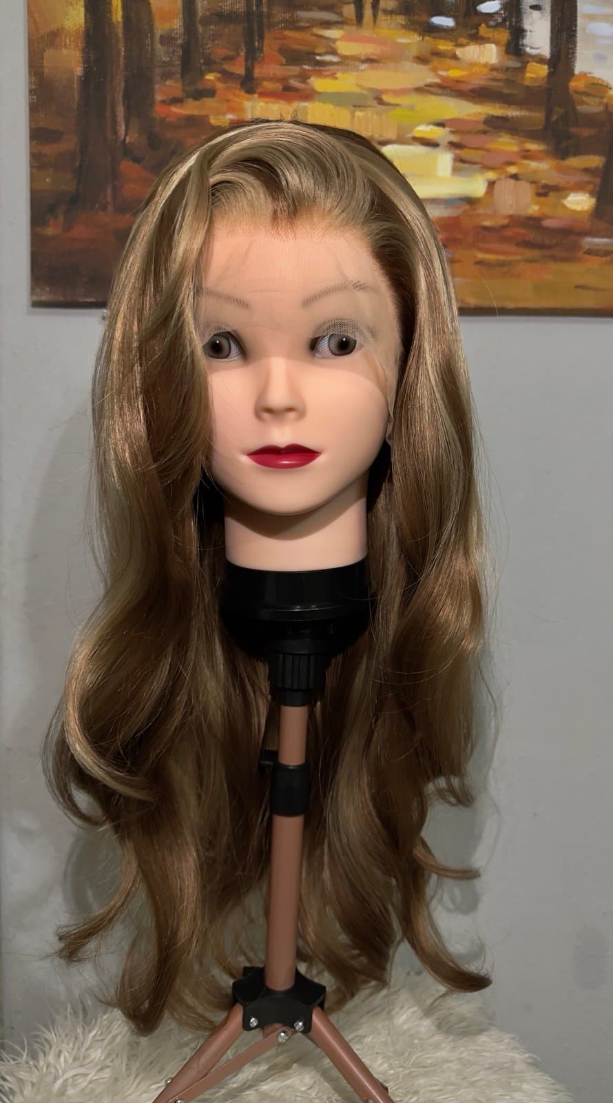 Synthetic Blend Wig Free Part - Thumbnail 5