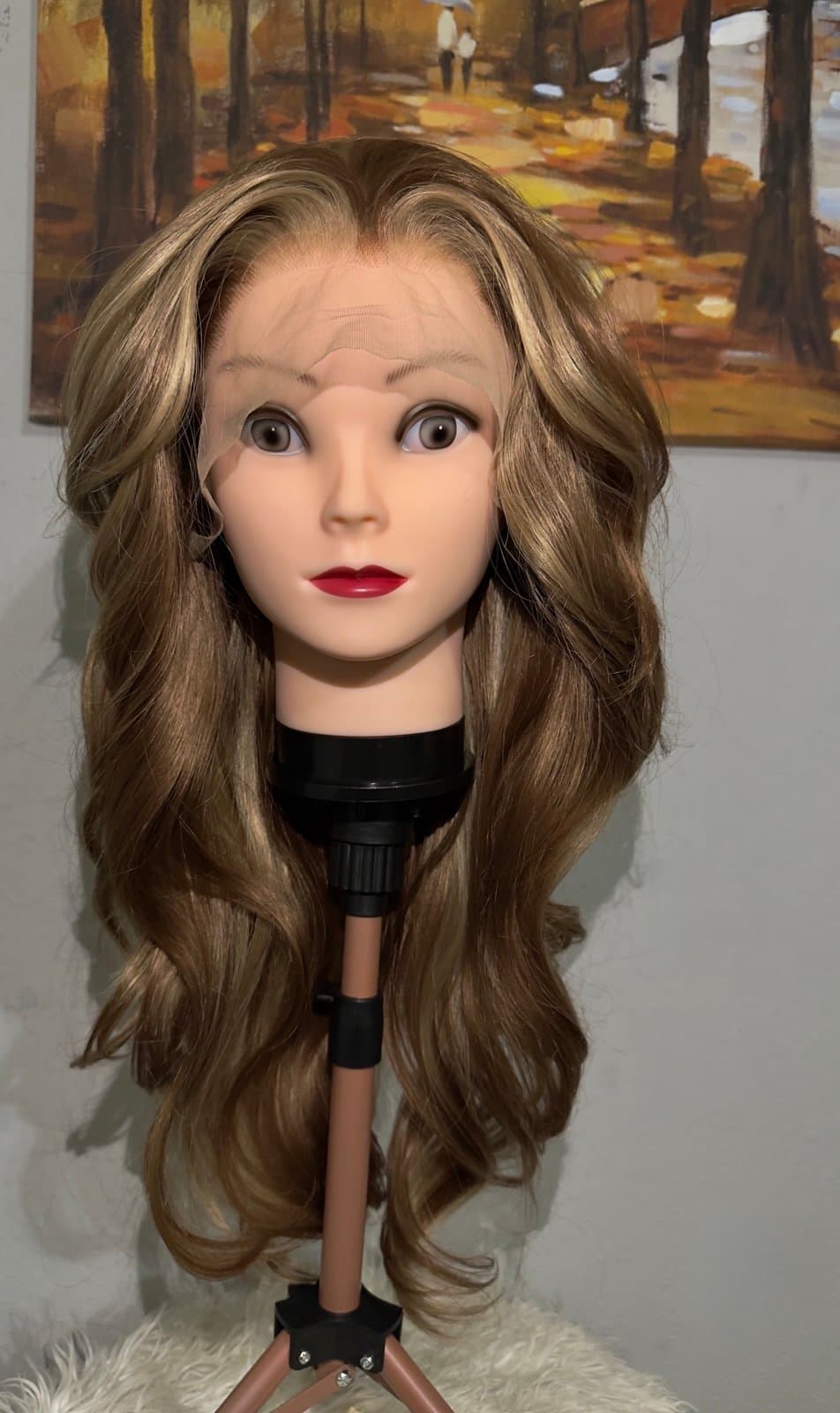 Synthetic Blend Wig Free Part - Thumbnail 6