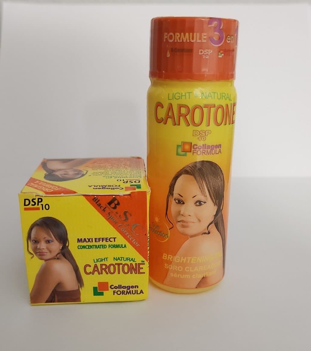 Carotone Oil and Cream Brighten/ Even out Skin/ Reduce Imperfections. - Image 1
