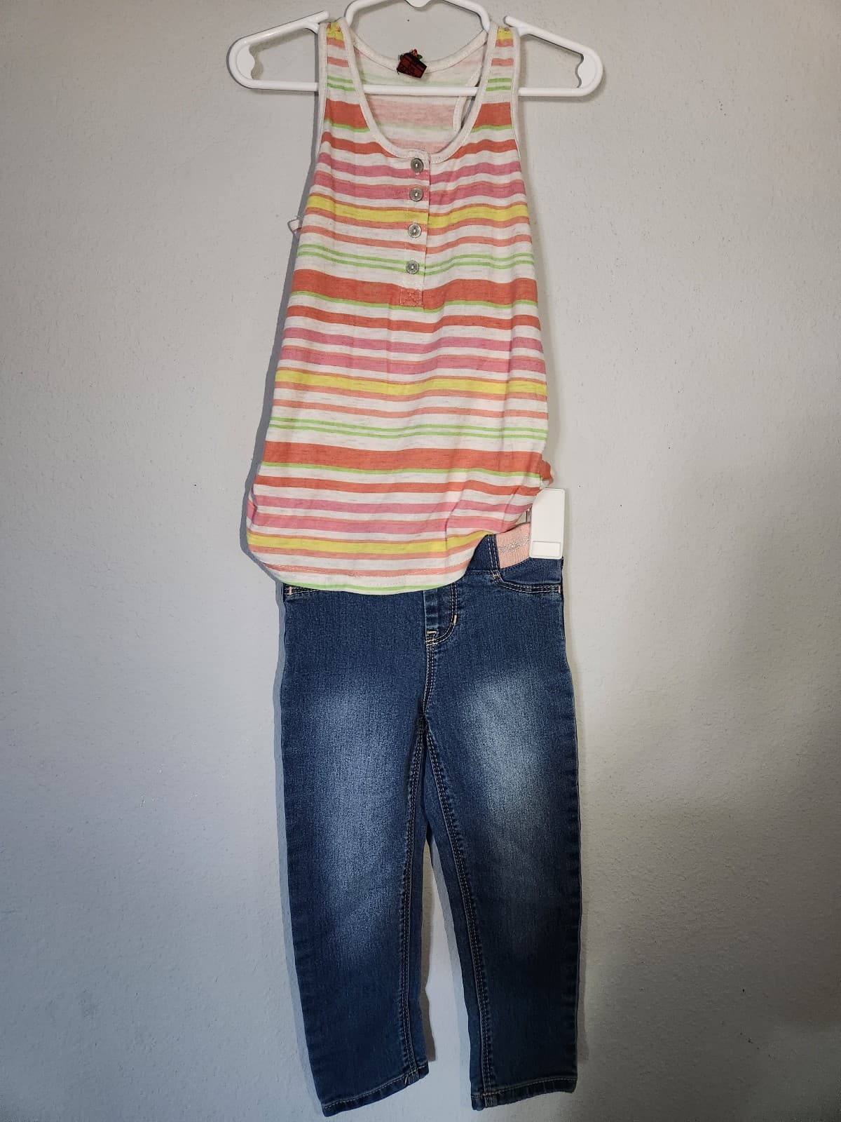 Toddler Girl Clothes Set 3-7/8 age - Thumbnail 5