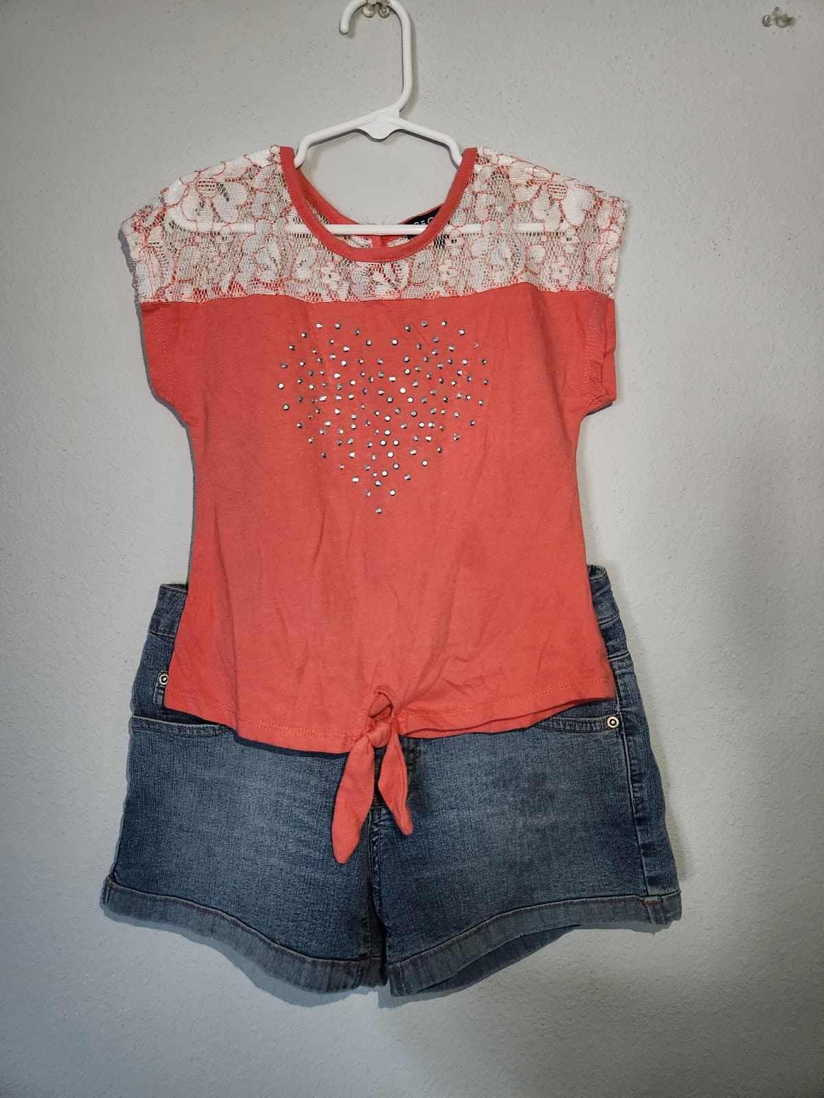 Toddler Girl Clothes Set 3-7/8 age - Thumbnail 7