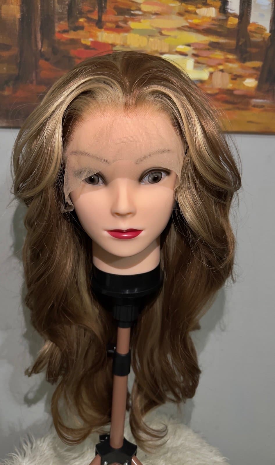 Synthetic Blend Wig Free Part - Thumbnail 4
