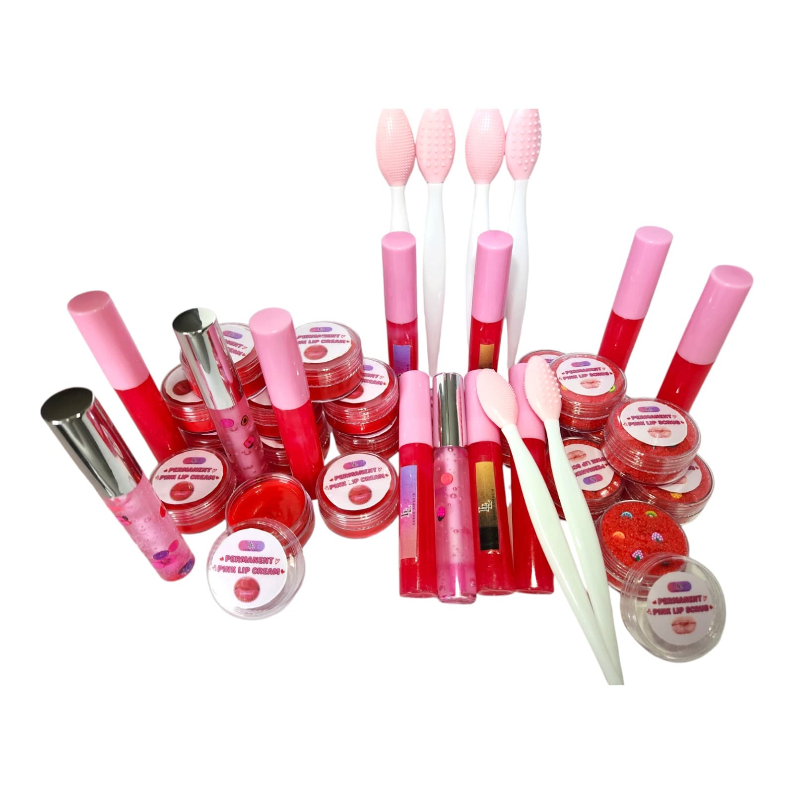 Powerful Brightening Lip Kit of 4: Lip Cream, Sugar Scrub & Scrub & Lip Gloss - Thumbnail 6