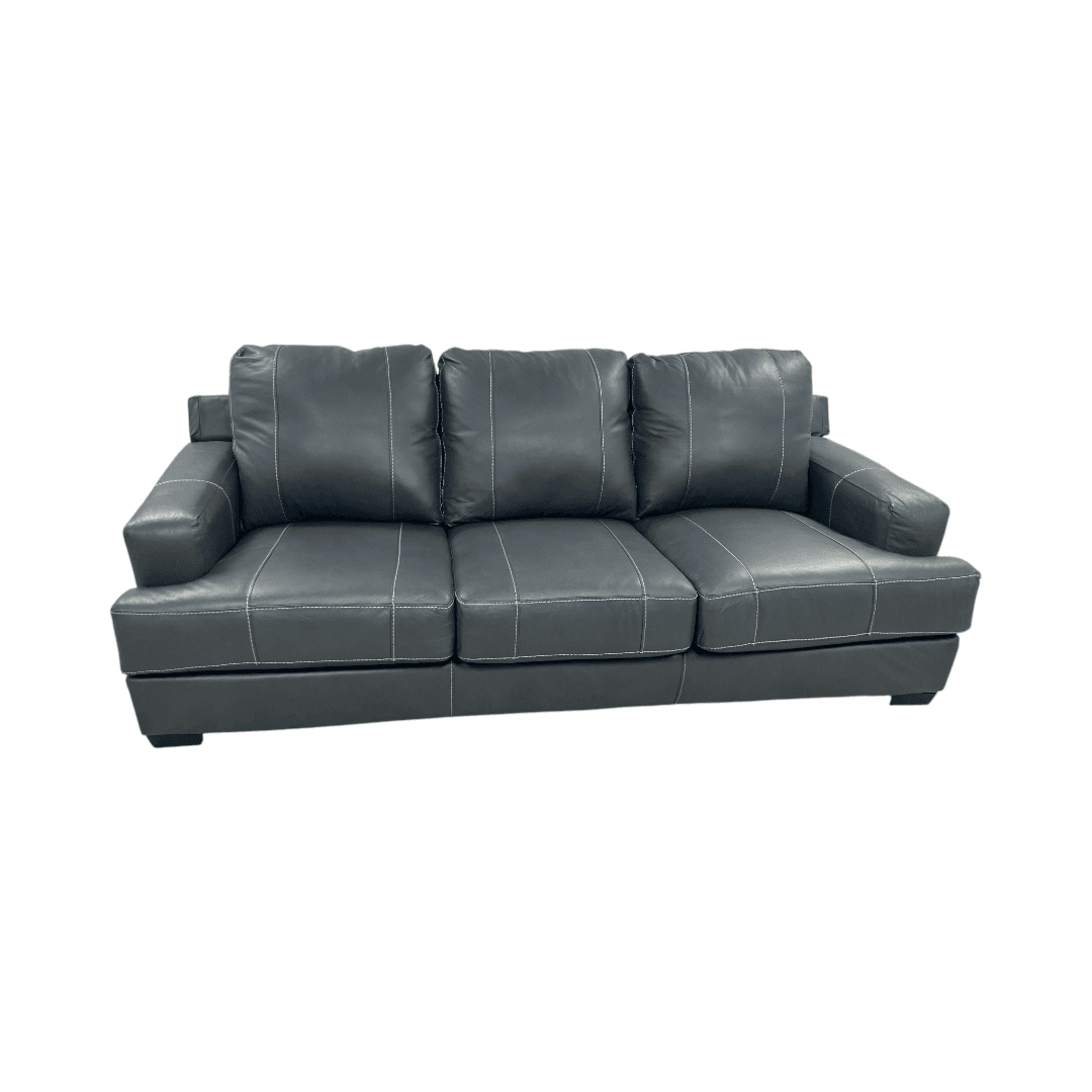 Wade Logan Arieyanna Italian Leather Match Sofa - Thumbnail 4