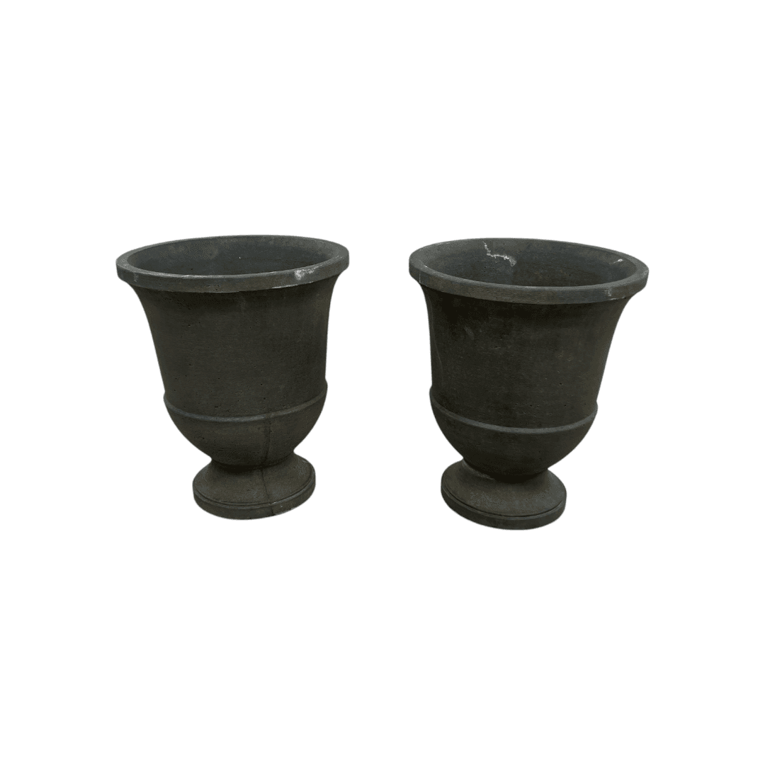 Campania International Textured Pascal Urn Set of 2 - Thumbnail 2