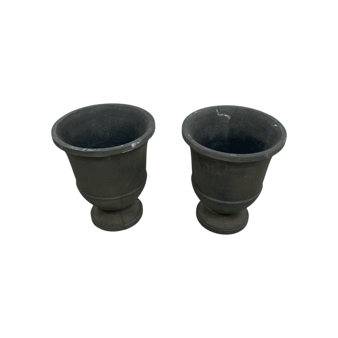 Campania International Textured Pascal Urn Set of 2 - Thumbnail 4