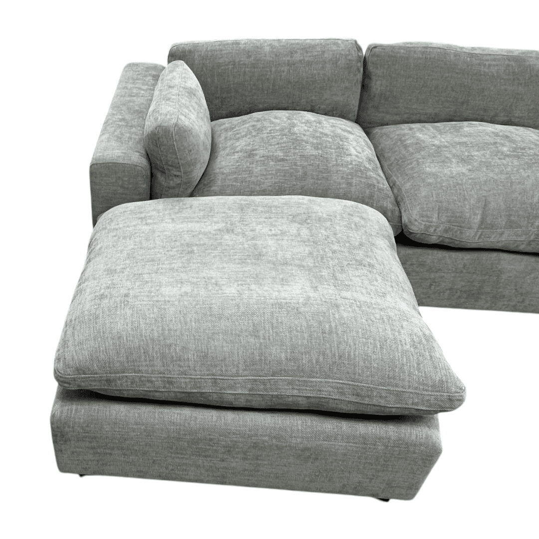 Latitude Run Wilroy 6-piece Comfy U-shaped Sofa Couch Reversible Chaise Sectional - Thumbnail 6
