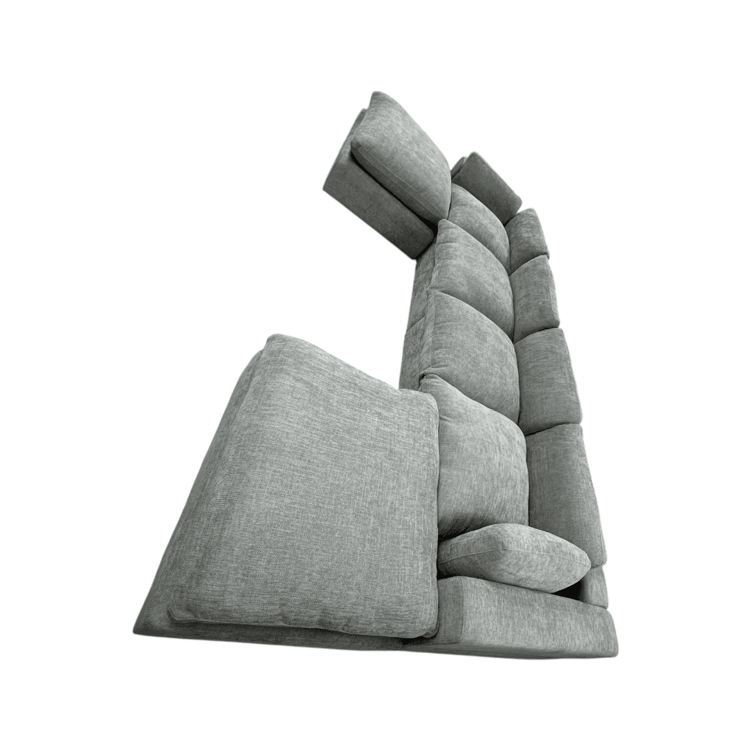 Latitude Run Wilroy 6-piece Comfy U-shaped Sofa Couch Reversible Chaise Sectional - Thumbnail 13