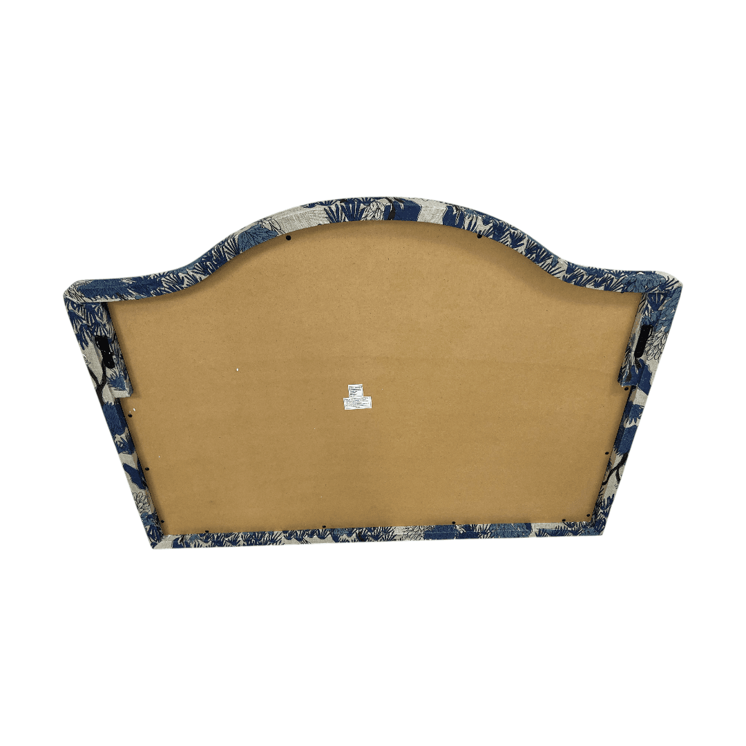 Lulu and Georgia Garden Walk Upholstered Mantel Mirror By Sarah Sherman Samuel - Thumbnail 7