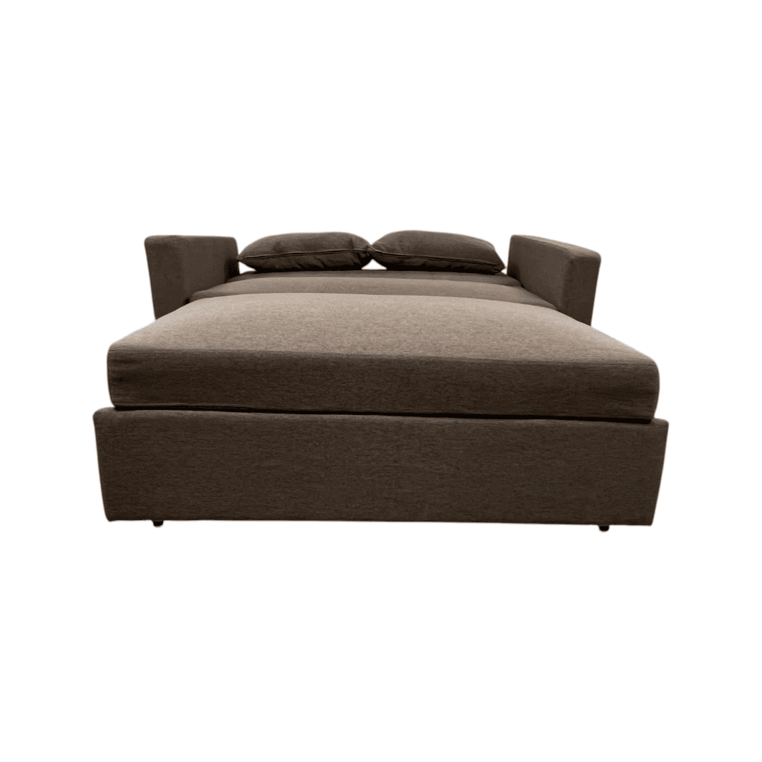 Latitude Run Lateresa Small Loveseat Pull-Out Sofa Bed - Adjustable Backrest With 2 Soft Pillows - Thumbnail 15