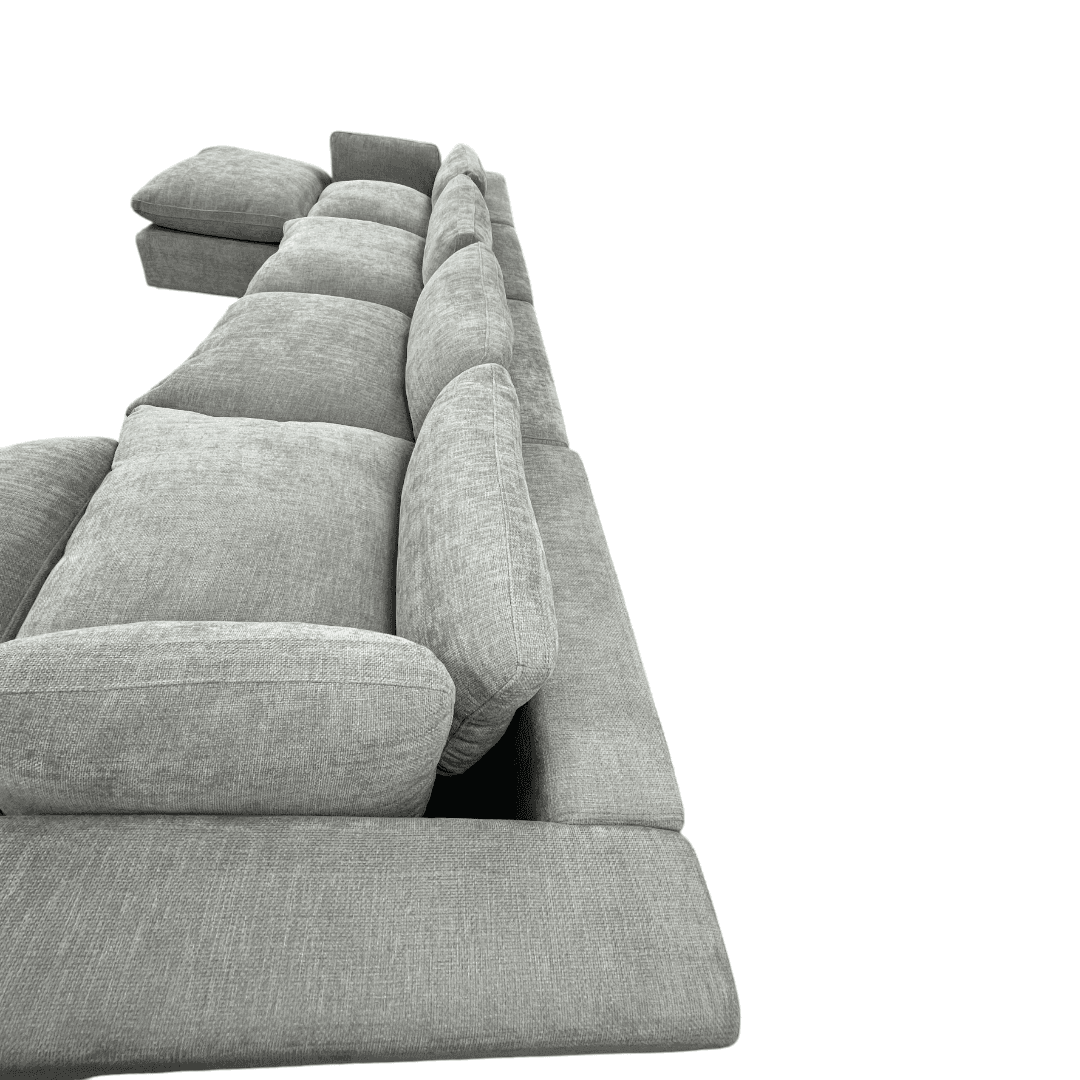 Latitude Run Wilroy 6-piece Comfy U-shaped Sofa Couch Reversible Chaise Sectional - Thumbnail 14