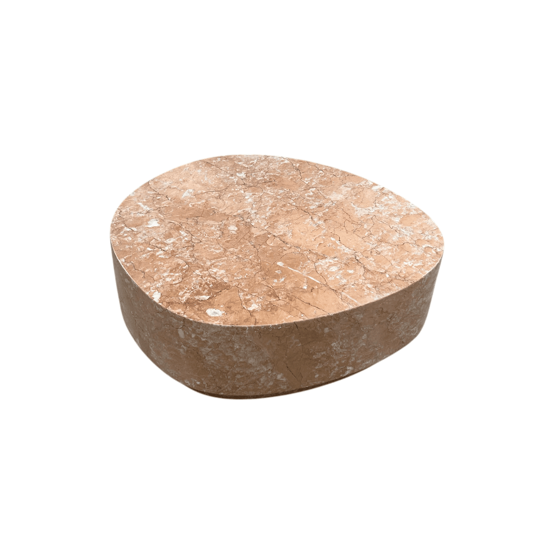 Lulu and Georgia Faas Round Marble Coffee Table - Thumbnail 7