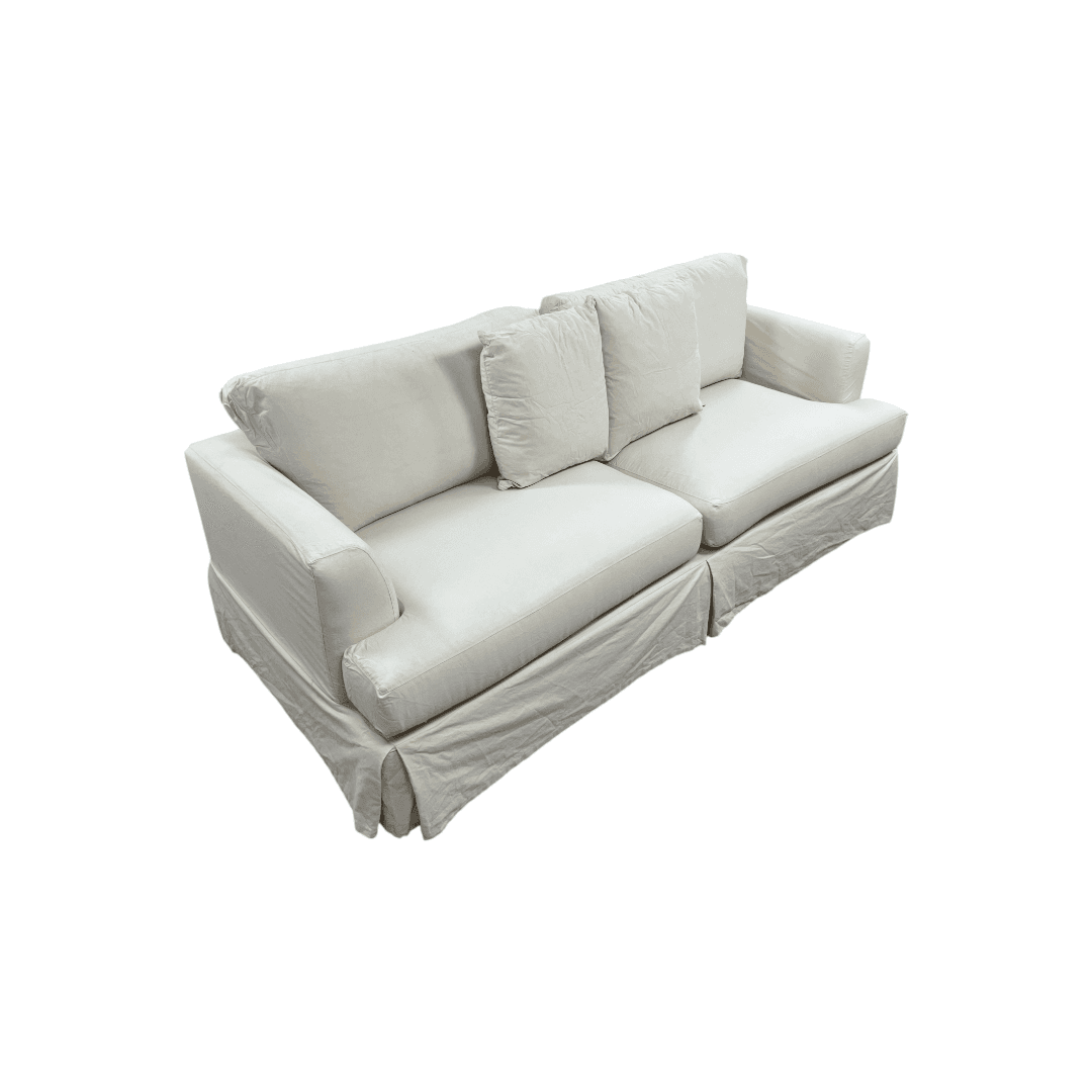 Stone and Leigh Bentley Slipcover Sleeper Sofa - Thumbnail 6