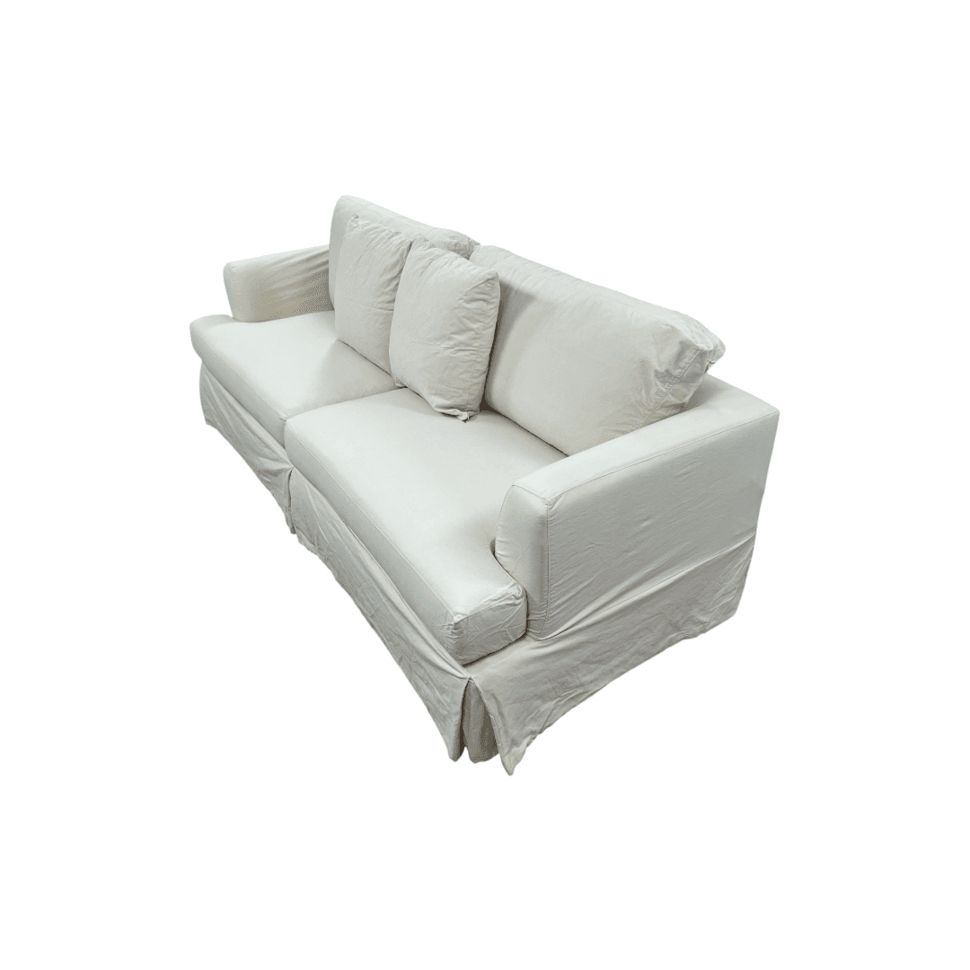 Stone and Leigh Bentley Slipcover Sleeper Sofa - Thumbnail 3