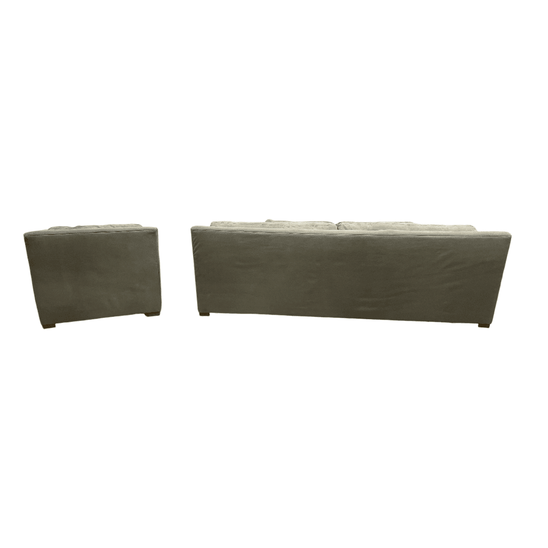 Restoration Hardware Sleeper Sofa and Armchair Set - Thumbnail 17
