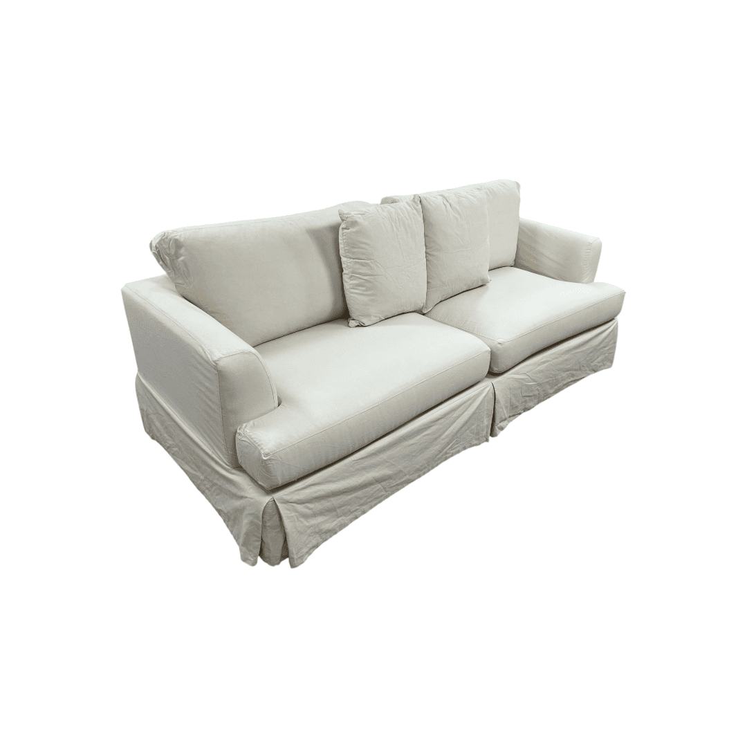 Stone and Leigh Bentley Slipcover Sleeper Sofa - Thumbnail 8