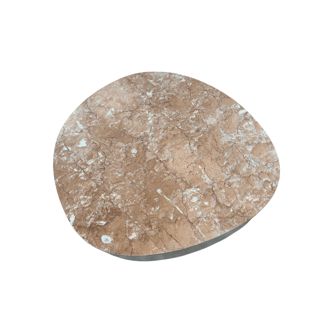Lulu and Georgia Faas Round Marble Coffee Table - Thumbnail 10