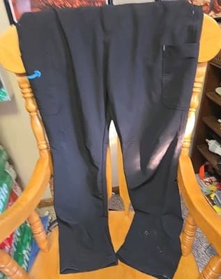 Amazon Uniform Cargo Pants by Luly Yang Men’s XL (36x33) Black Performance - Image 1