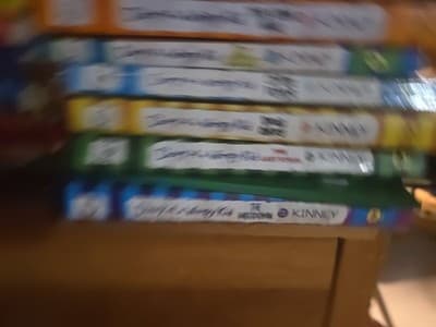 Diary of a Wimpy Kid by Jeff Kinney Mixed Lot) Hard Cover And Soft Cover - Thumbnail 7