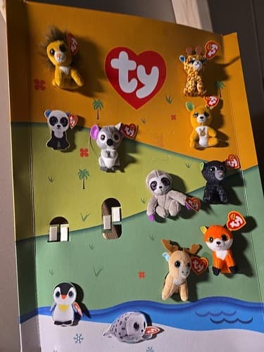 ty mcdonalds beanie babies Toy Display