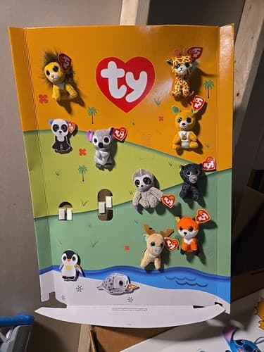 ty mcdonalds beanie babies Toy Display - Thumbnail 3