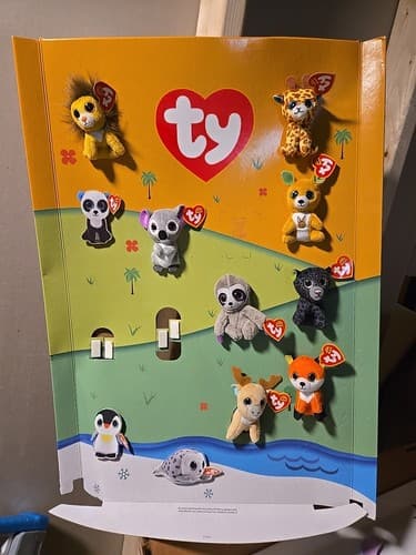 ty mcdonalds beanie babies Toy Display - Thumbnail 2