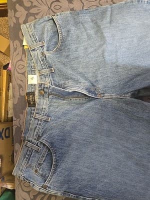 Redhead Jeans Mens 44X30 Classic Straight Fit Blue Denim - Image 1