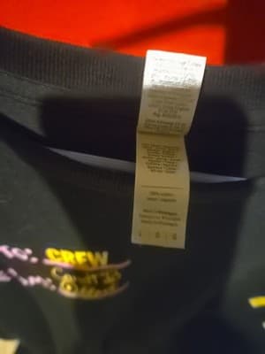 Cardi B & Offset Black T-Shirt McDonald’s Employee EXCLUSIVE Adult Large L Heart - Thumbnail 2