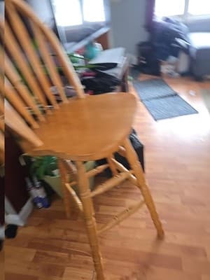 31 In Round Spencer Martson Pool Pub Table and Stools Set of 2 Wood Brown Oak US - Thumbnail 10