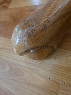 31 In Round Spencer Martson Pool Pub Table and Stools Set of 2 Wood Brown Oak US - Thumbnail 5