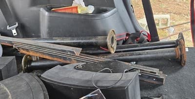 Bose 302A Environmental Loudspeakers Black with Stands and Brackets No Remote - Thumbnail 6