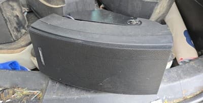 Bose 302A Environmental Loudspeakers Black with Stands and Brackets No Remote - Thumbnail 4