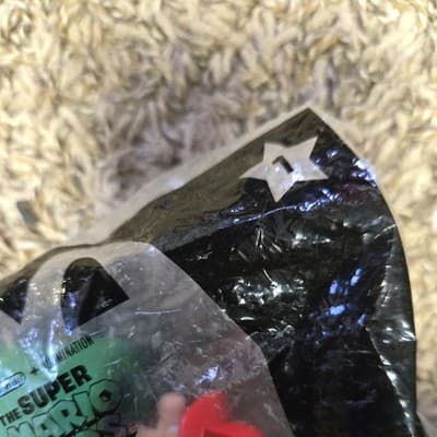 The Super Mario Bros. Movie McDonald's Happy Meal Jumping Mario Toy 2022 NEW - Thumbnail 2