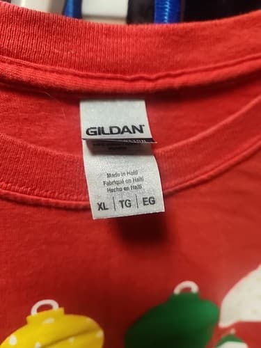 Mcdonalds Tee Shirt Red Christmas Crew Classic Fit Shirt - Thumbnail 3