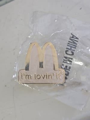2009 McDonald's Im Lovin It Pin Limited Edition McDonald's Lapel Pin New Sealed