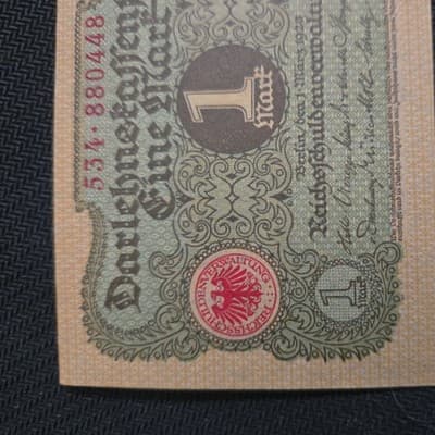 Germany, 1 Mark, 534880448 , UNC rare - Thumbnail 2