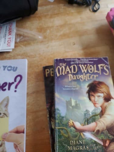 The Mad Wolf's Daughter by Diane Magras (2018, Hardcover) - Thumbnail 3