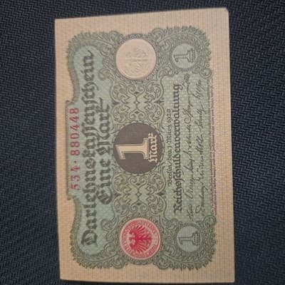 Germany, 1 Mark, 534880448 , UNC rare - Image 1