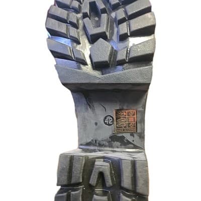 Black Chunky Heel Plaform Baby Doll Size 8 ,42 - Thumbnail 3