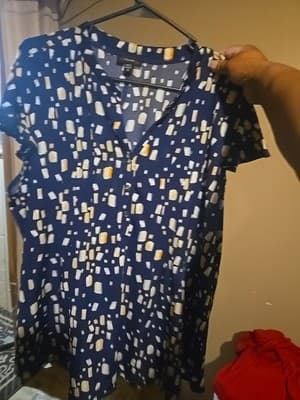 Silky 1x Blouse Perfect For Banking - Thumbnail 2