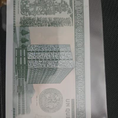 Guatemala 1 Quetzal 2006 serial number 21324099b - Thumbnail 6