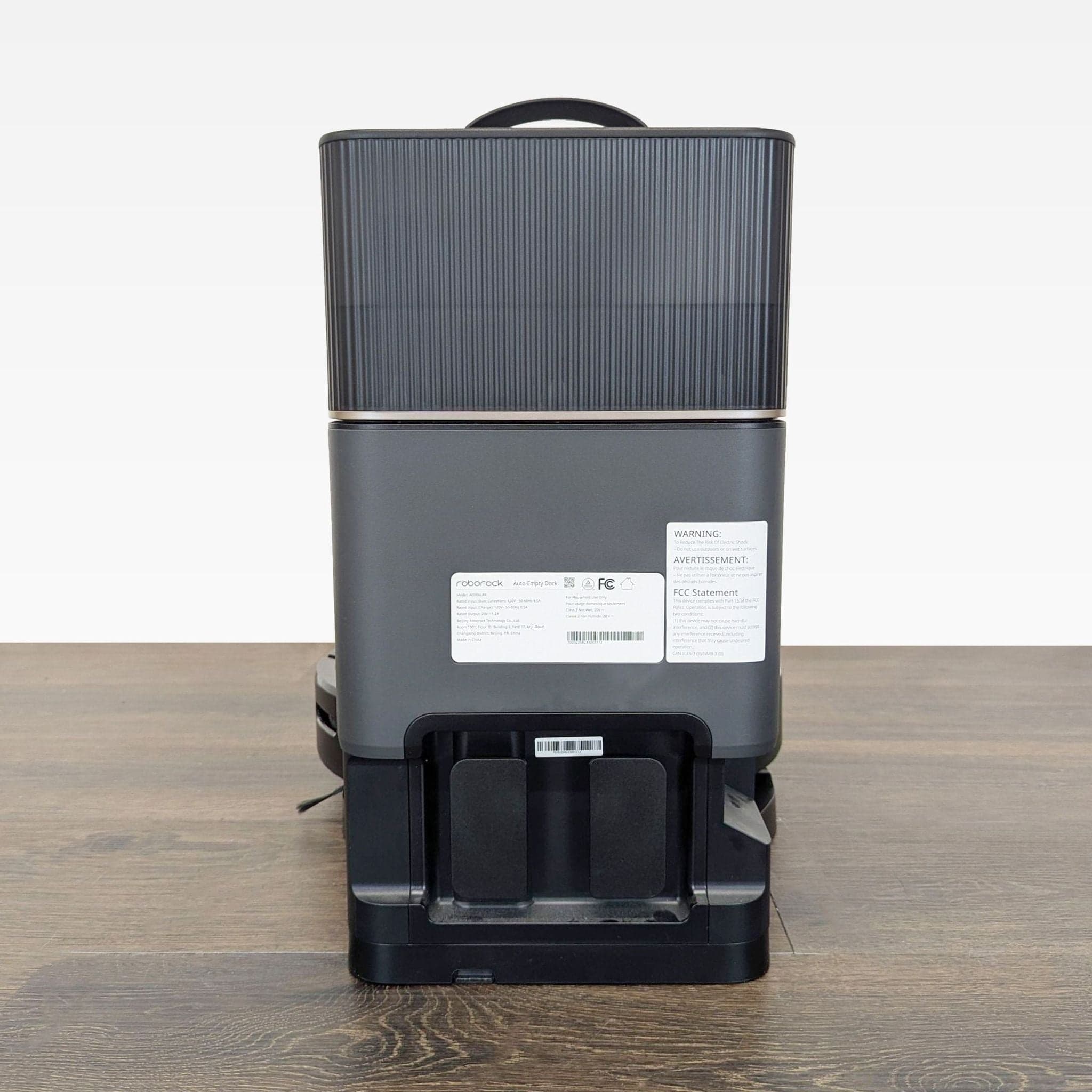 Roborock Auto Empty Dock and Robot Vacuum - Smart Cleaning System - Image 1
