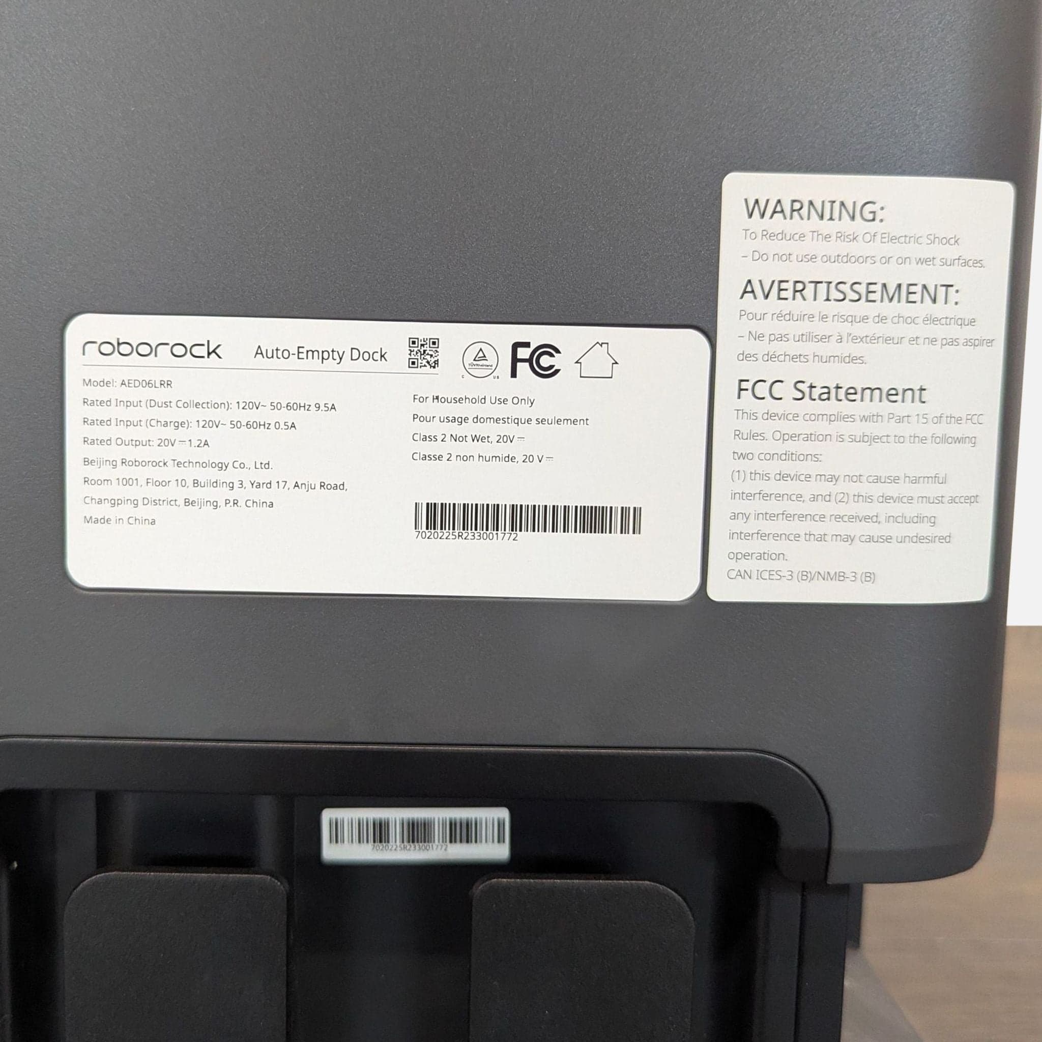 Roborock Auto Empty Dock and Robot Vacuum - Smart Cleaning System - Thumbnail 5