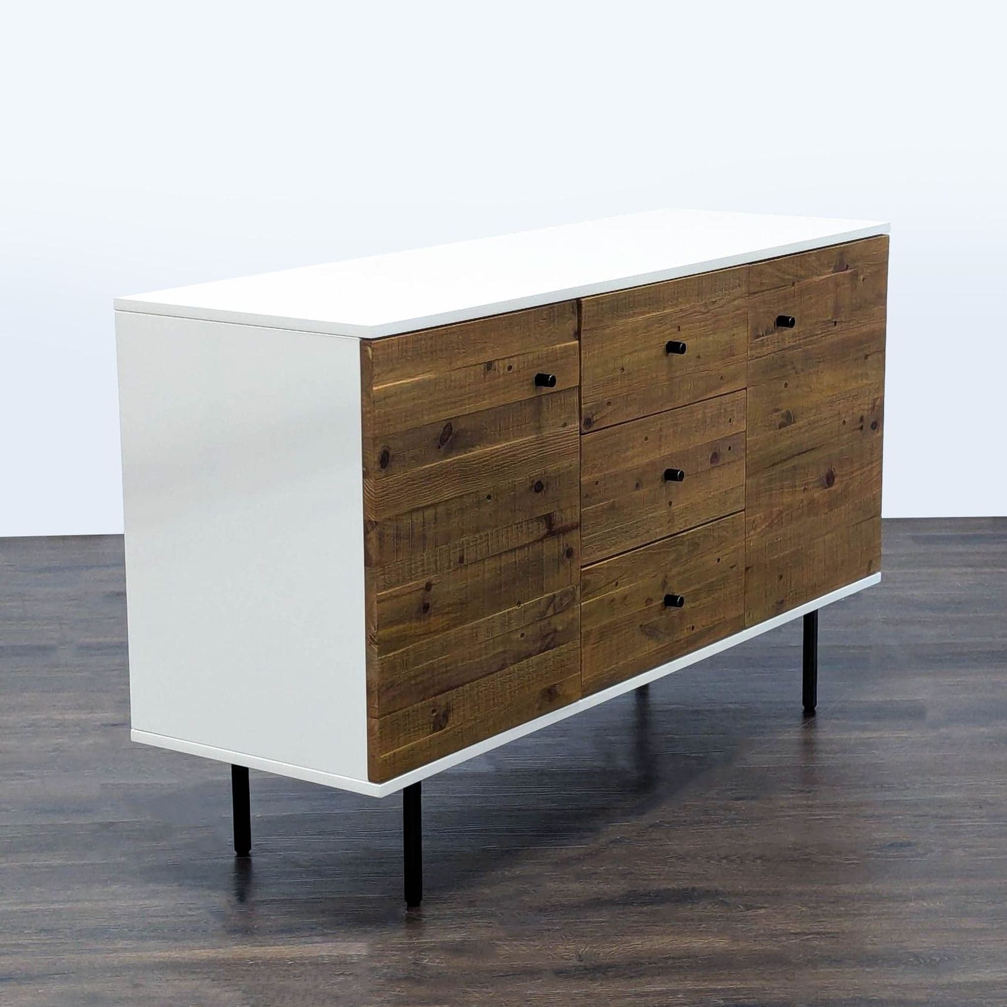 West Elm Reclaimed Wood Sideboard - Thumbnail 3