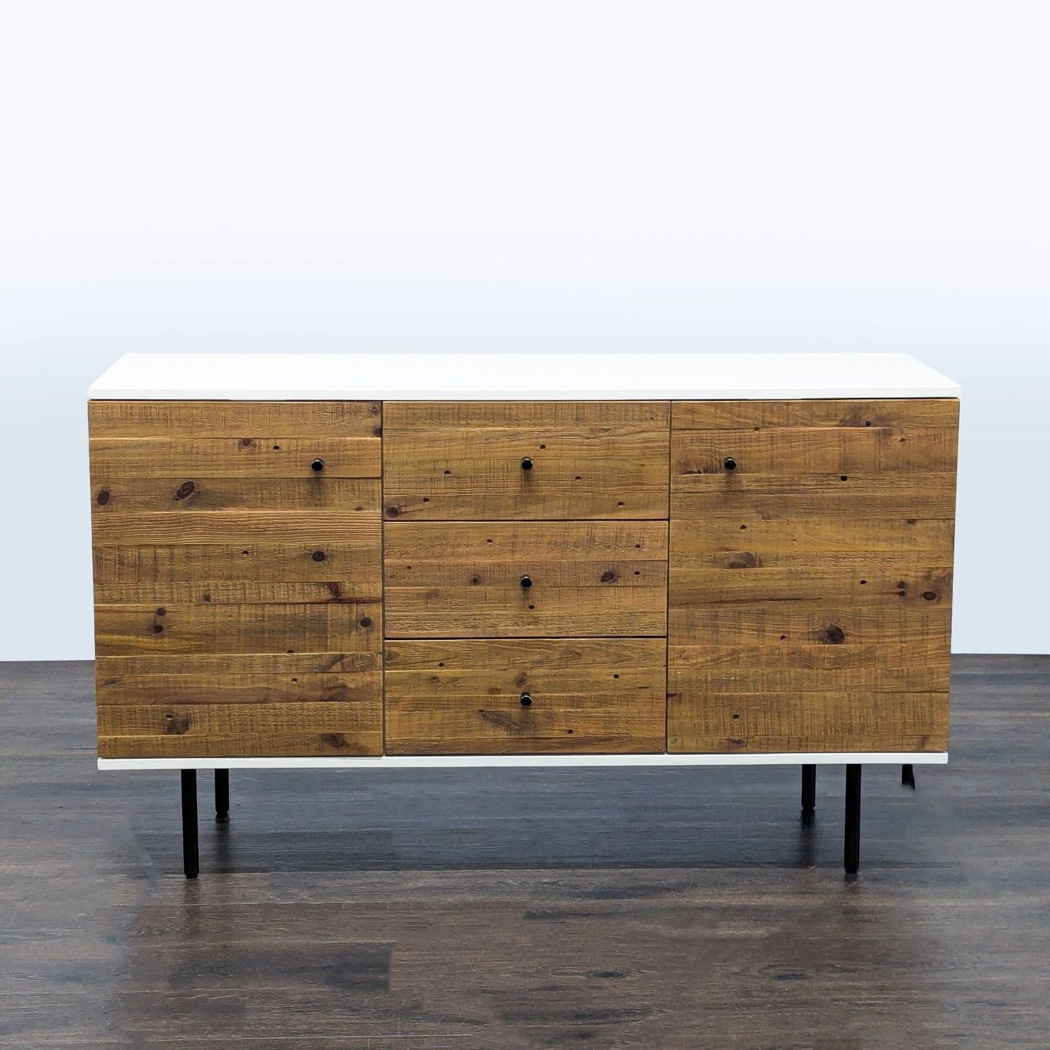 West Elm Reclaimed Wood Sideboard - Image 1