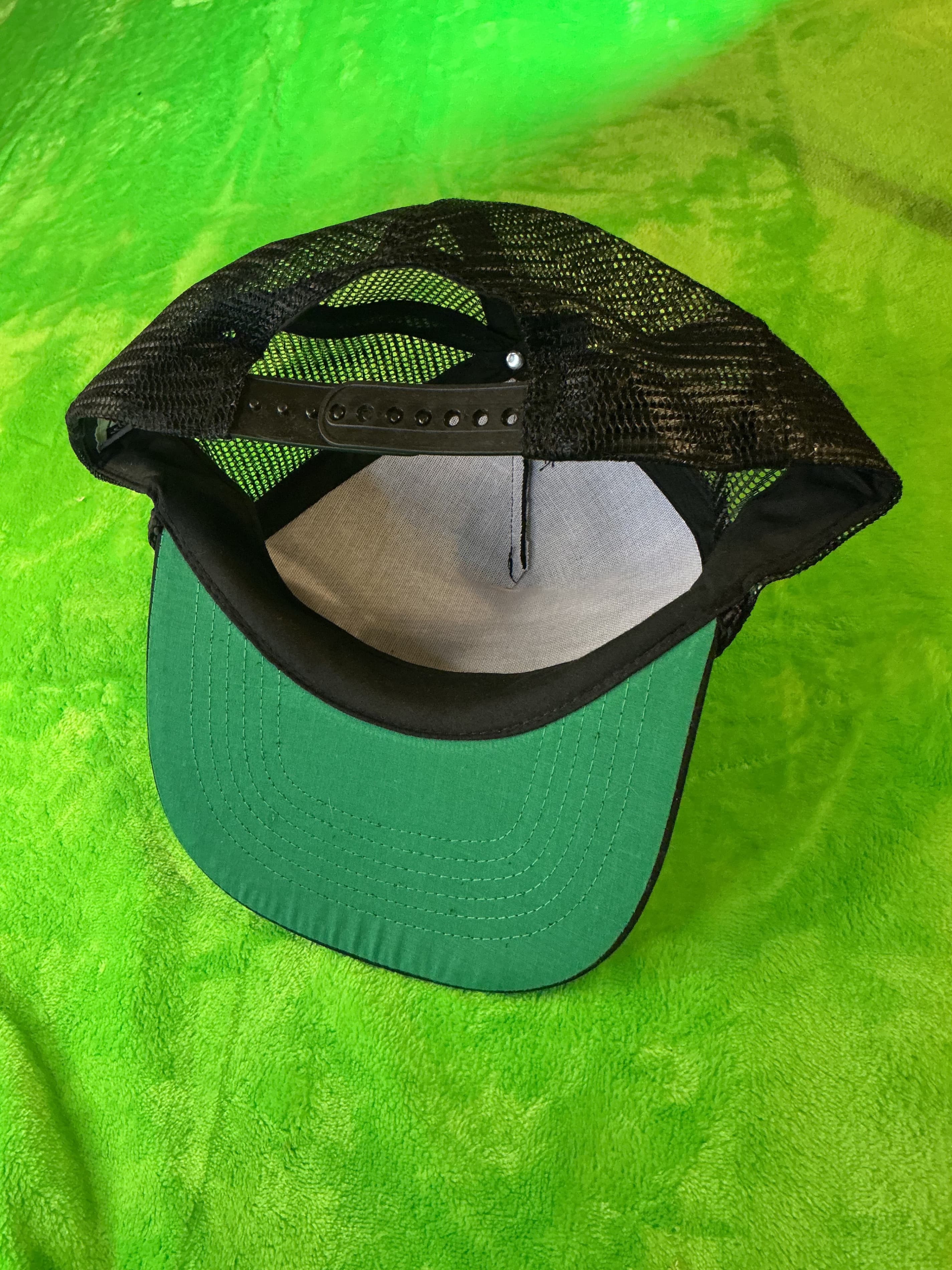 Vintage Sol's Pipe & Steel Inc Advertising Trucker Hat Black Rope Snapback - Thumbnail 2